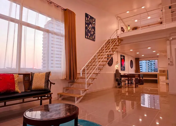 Apartment Crane Nest 14 Loft With Views Over Sathorn *